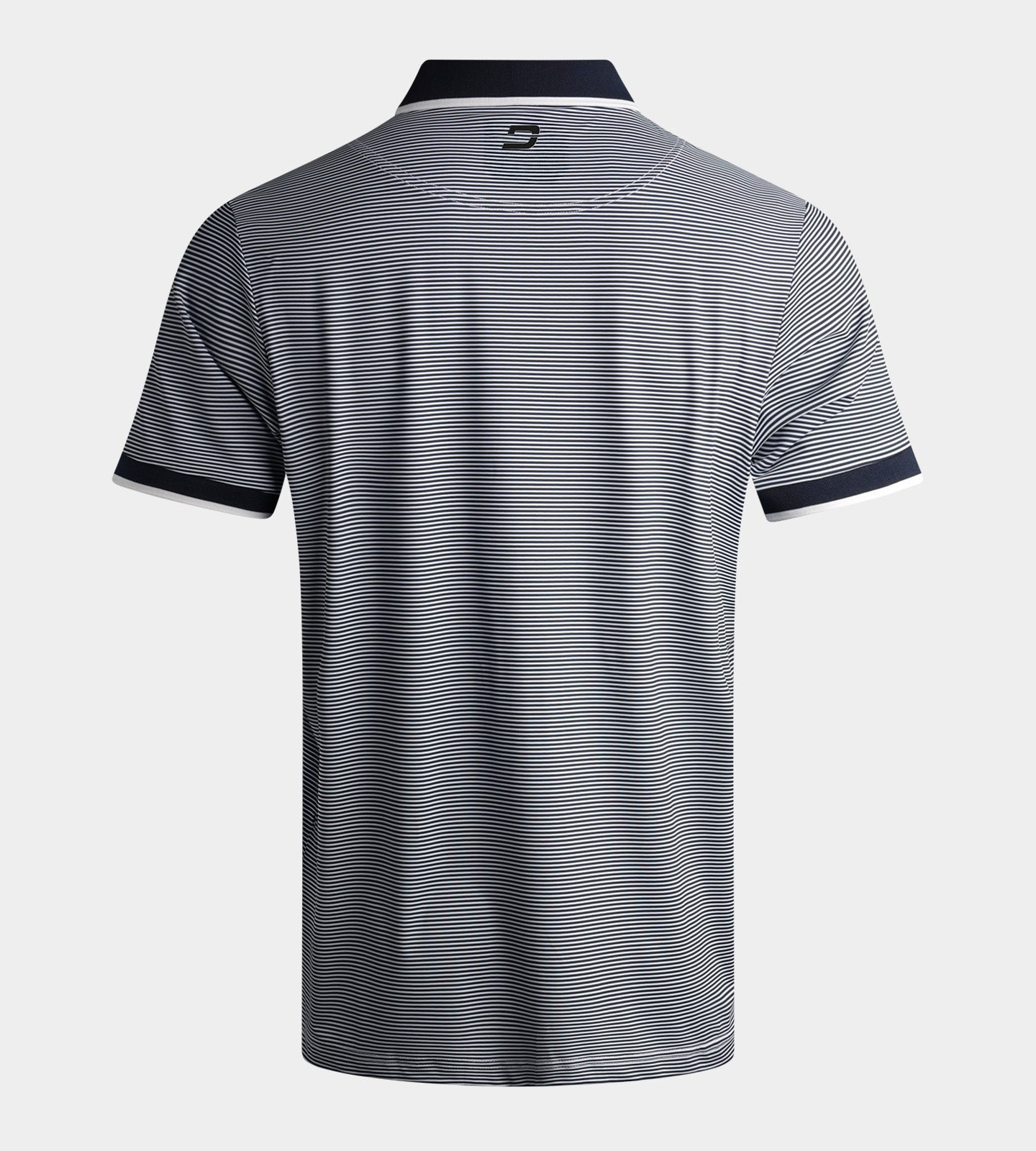 STRIPE POLO - NAVY