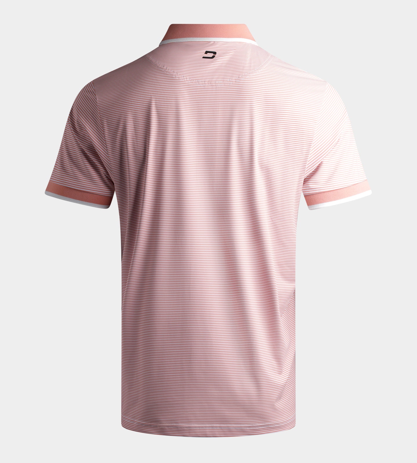 STRIPE POLO - ORANGE