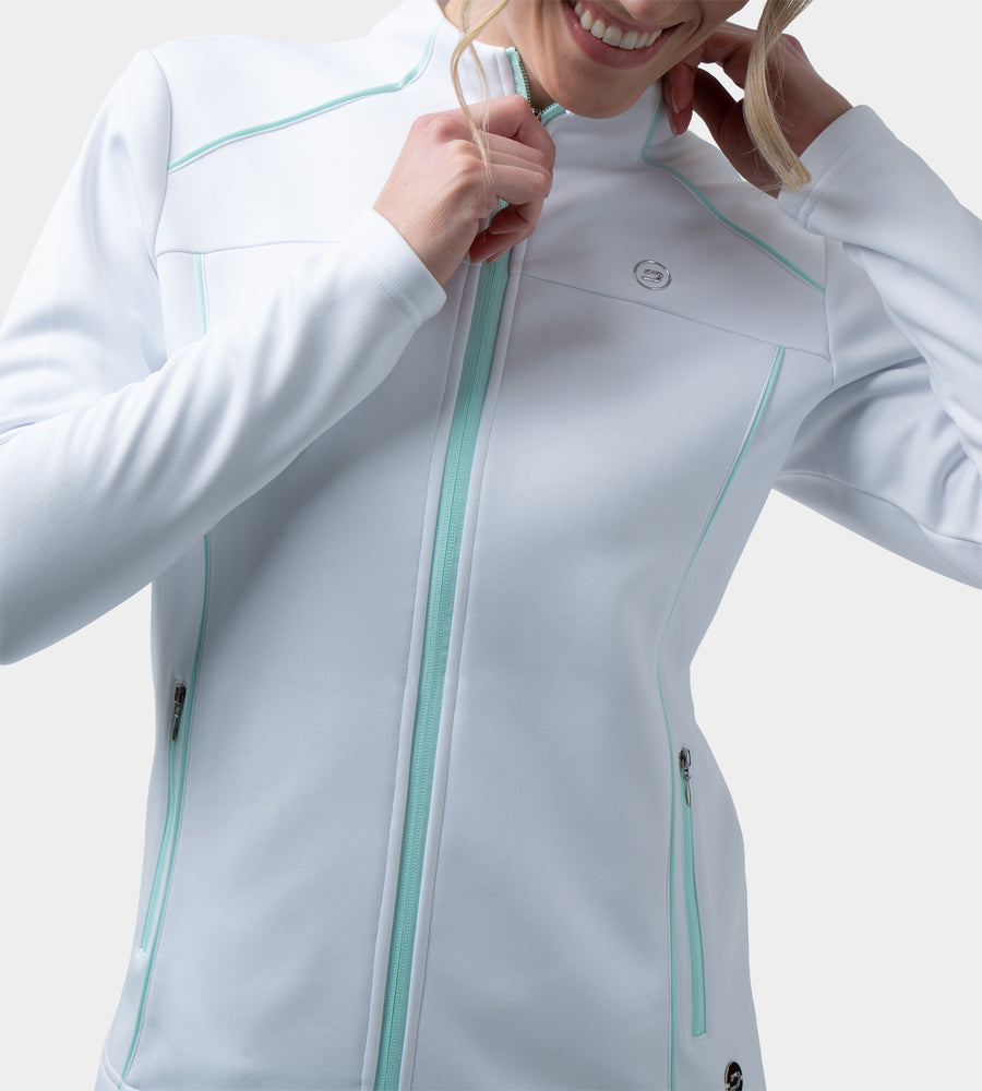 LADIES NIKKI JACKET - WHITE