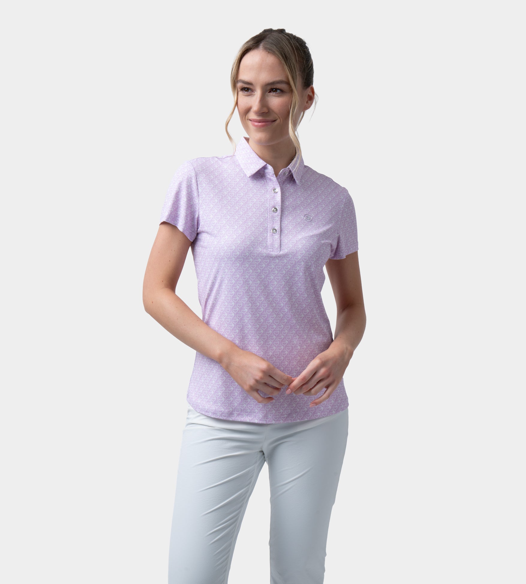 LADIES PARTINI POLO - LAVENDER