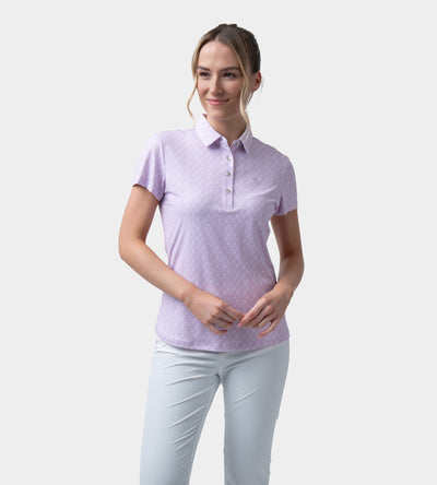 LADIES PARTINI POLO - LAVENDER