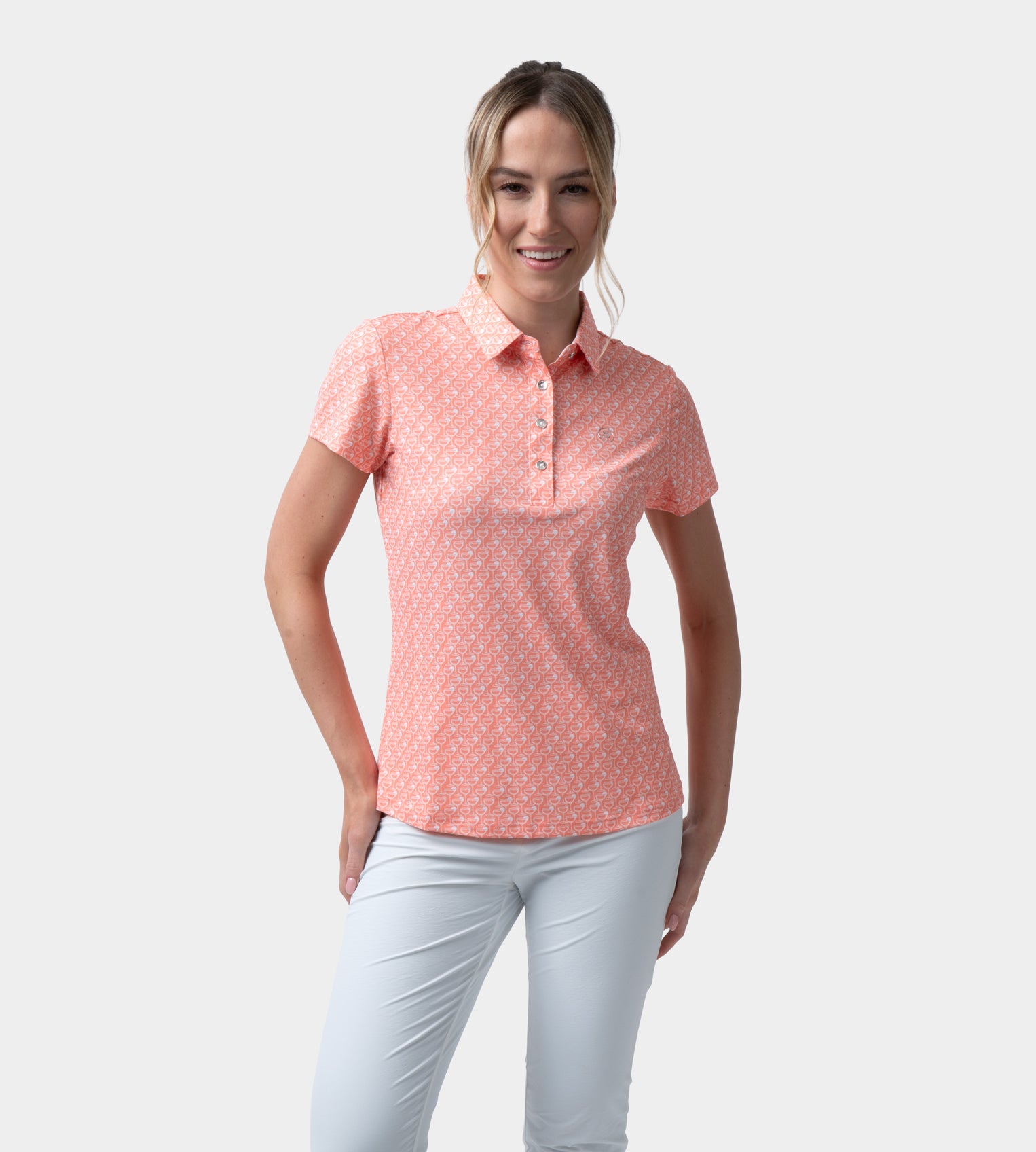 LADIES PARTINI POLO - KORALLE