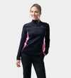 LADIES CROSS COUNTRY MIDLAYER - BLACK