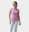 LADIES FORM POLO - ROSE