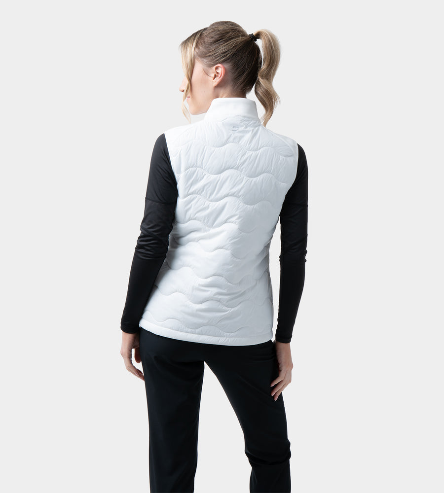 LADIES TECH GILET - WHITE