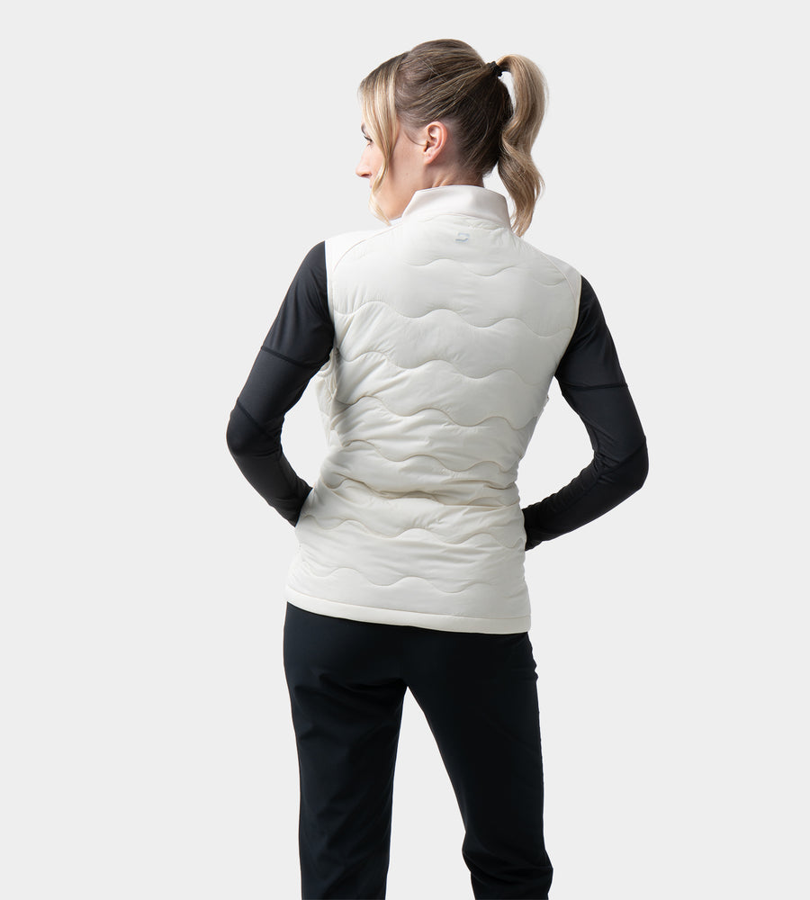 LADIES TECH GILET - STONE