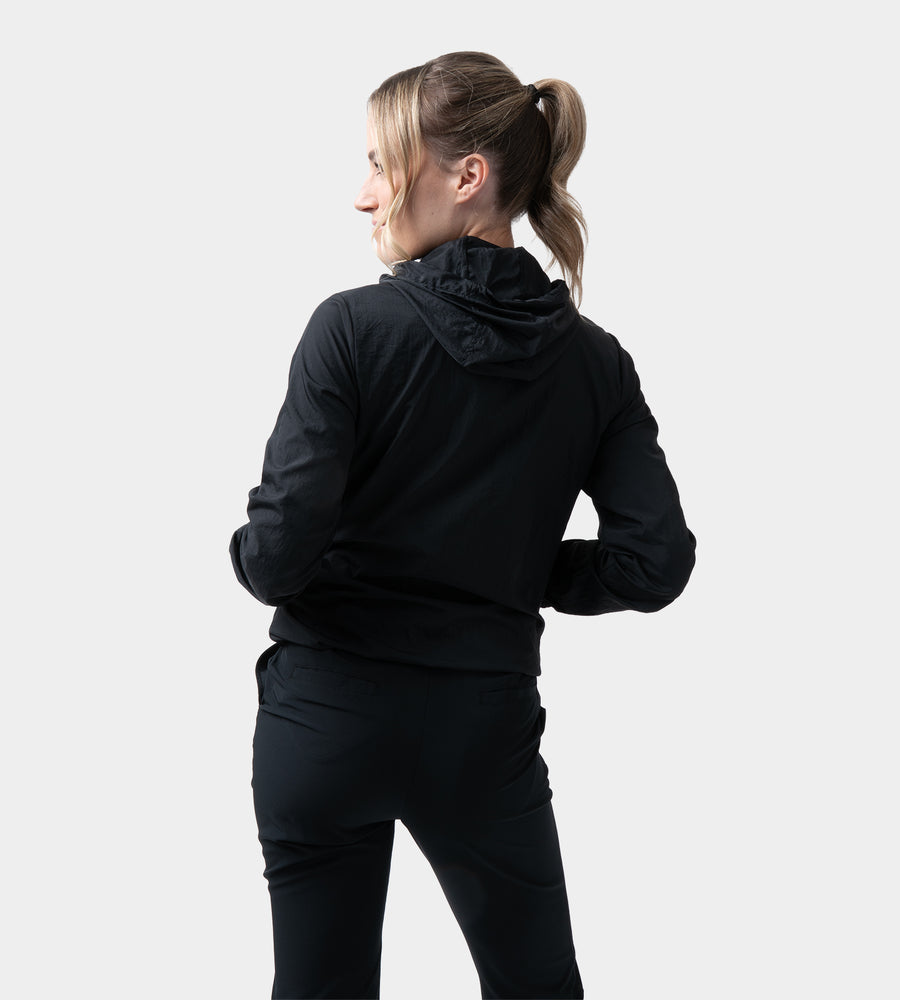 LADIES WIND GUARD JACKET - BLACK