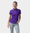 LADIES FORM POLO - POURPRE