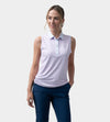 LADIES EMPIRE POLO - WHITE