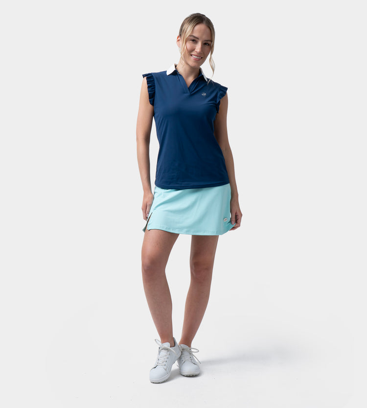 Ladies Sienna Skort In Mint | Golf Skort For Women