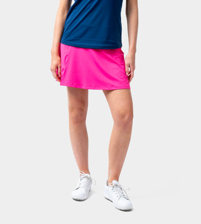 LADIES SIENNA SKORTS - BRIGHT ROSE