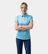 LADIES SPRING POLO - BLUE