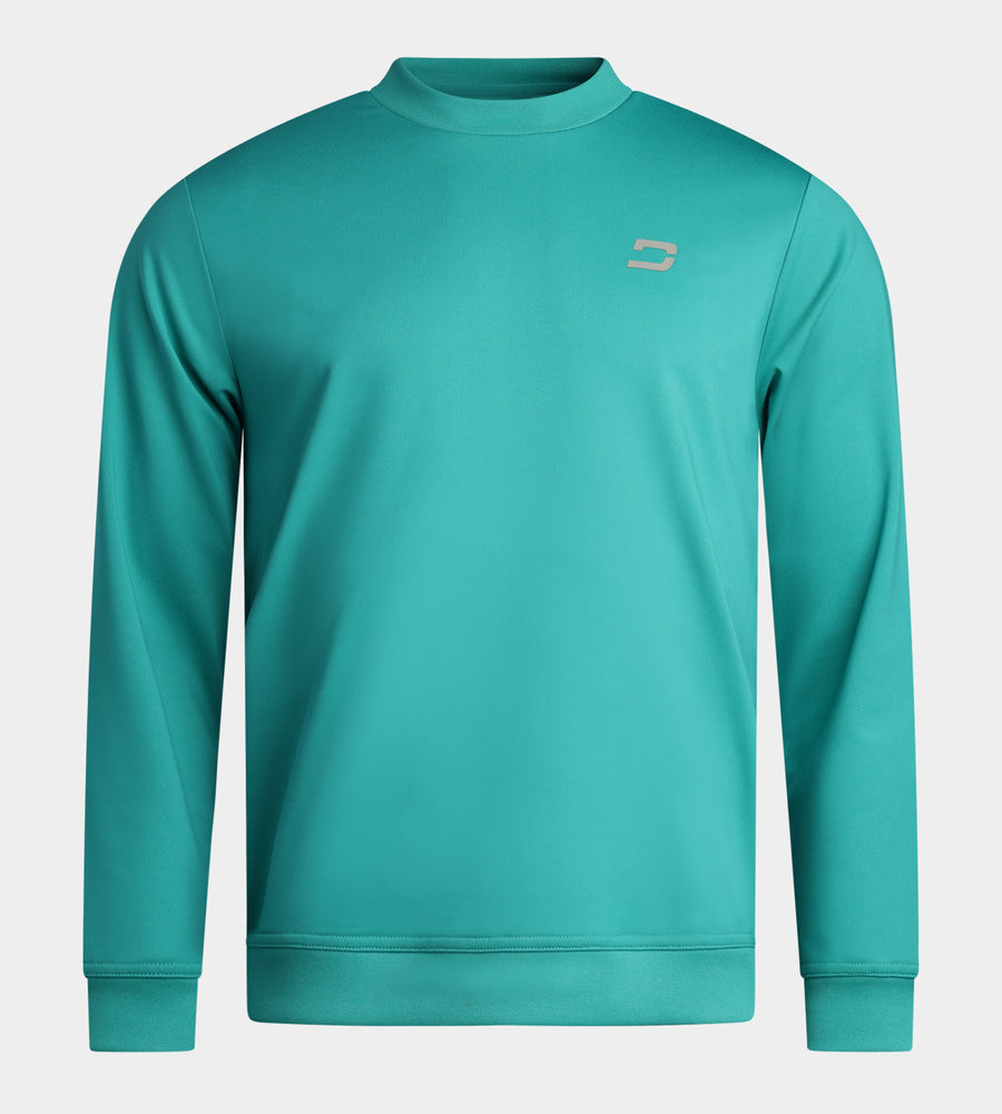 SWIFT CREW MIDLAYER - VERDE ACQUA