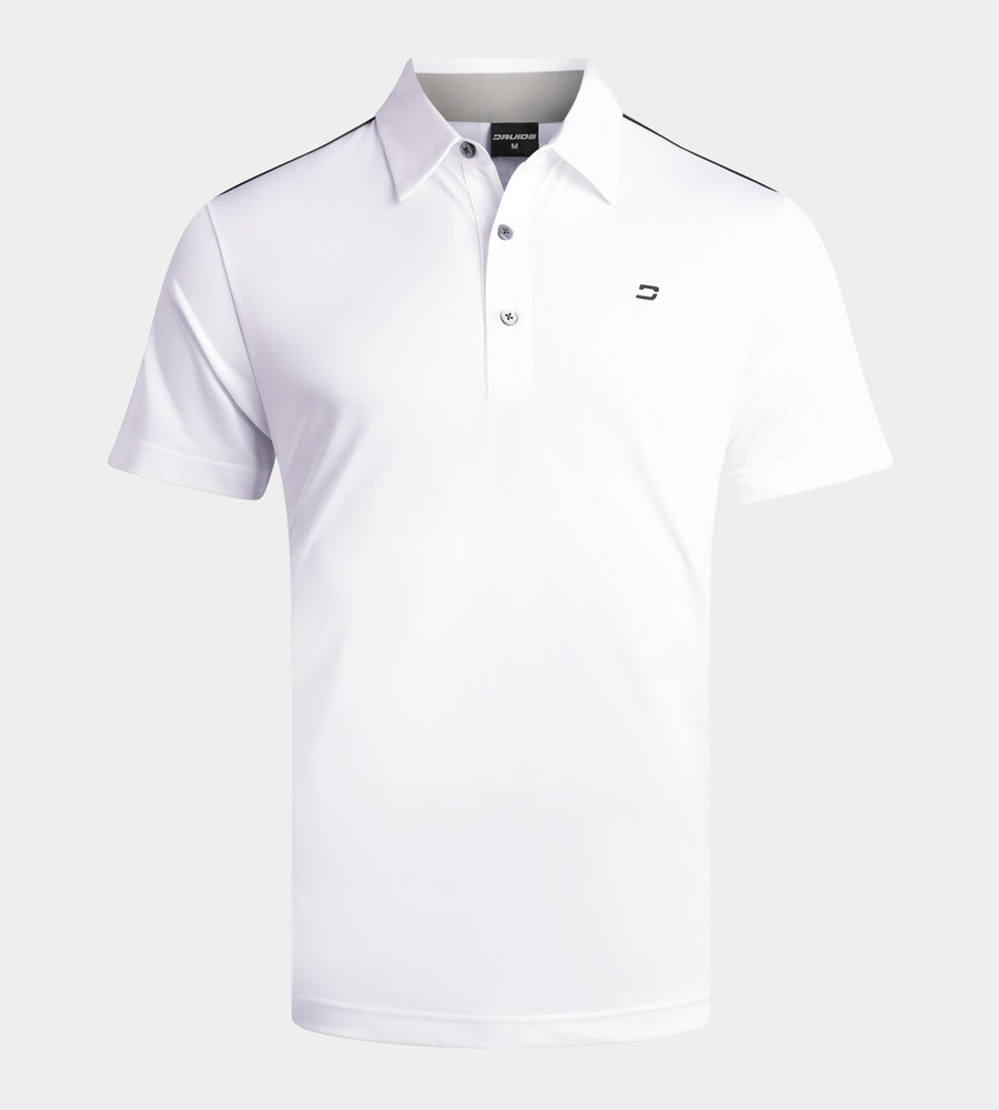 TECH DROP POLO - WHITE