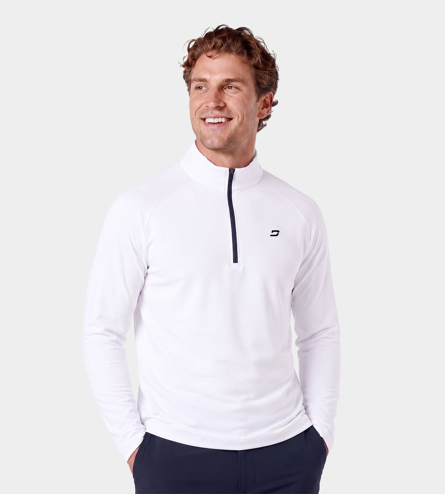 TERRY MIDLAYER - WHITE
