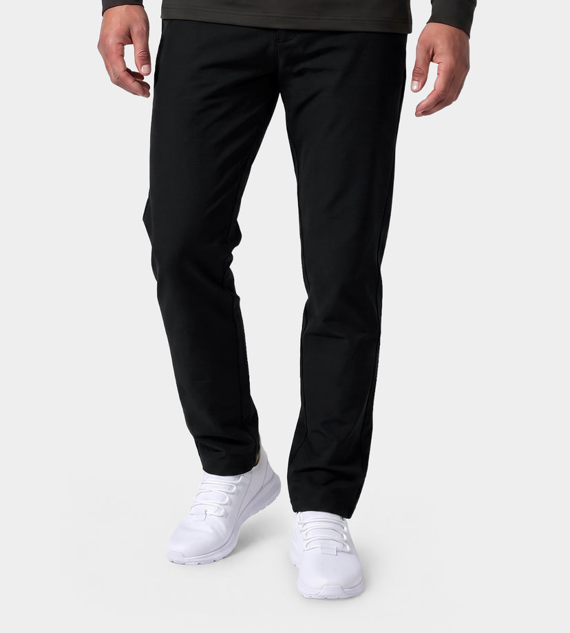 THERMAL WINTER TROUSERS - BLACK