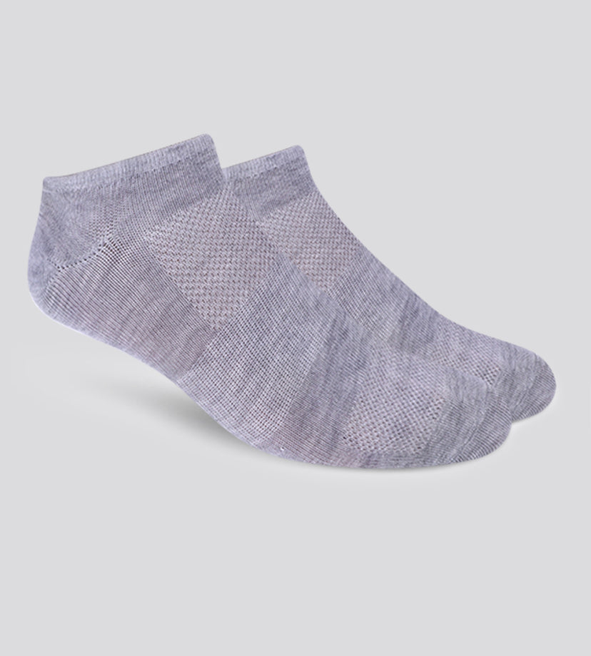 ONE PAIR TRAINER SOCKS - SCHWARZ