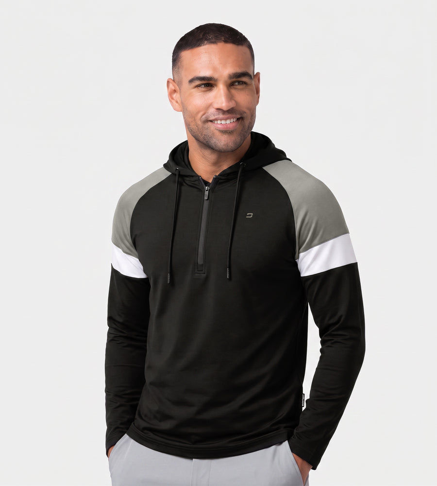 TWIST HOODIE - BLACK