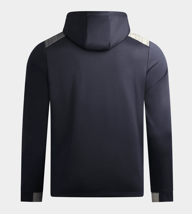 TEE-TIME HOODIE - MARINEBLAUW