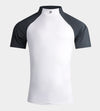 TEE TIGHT BASELAYER - CHARCOAL/ WHITE