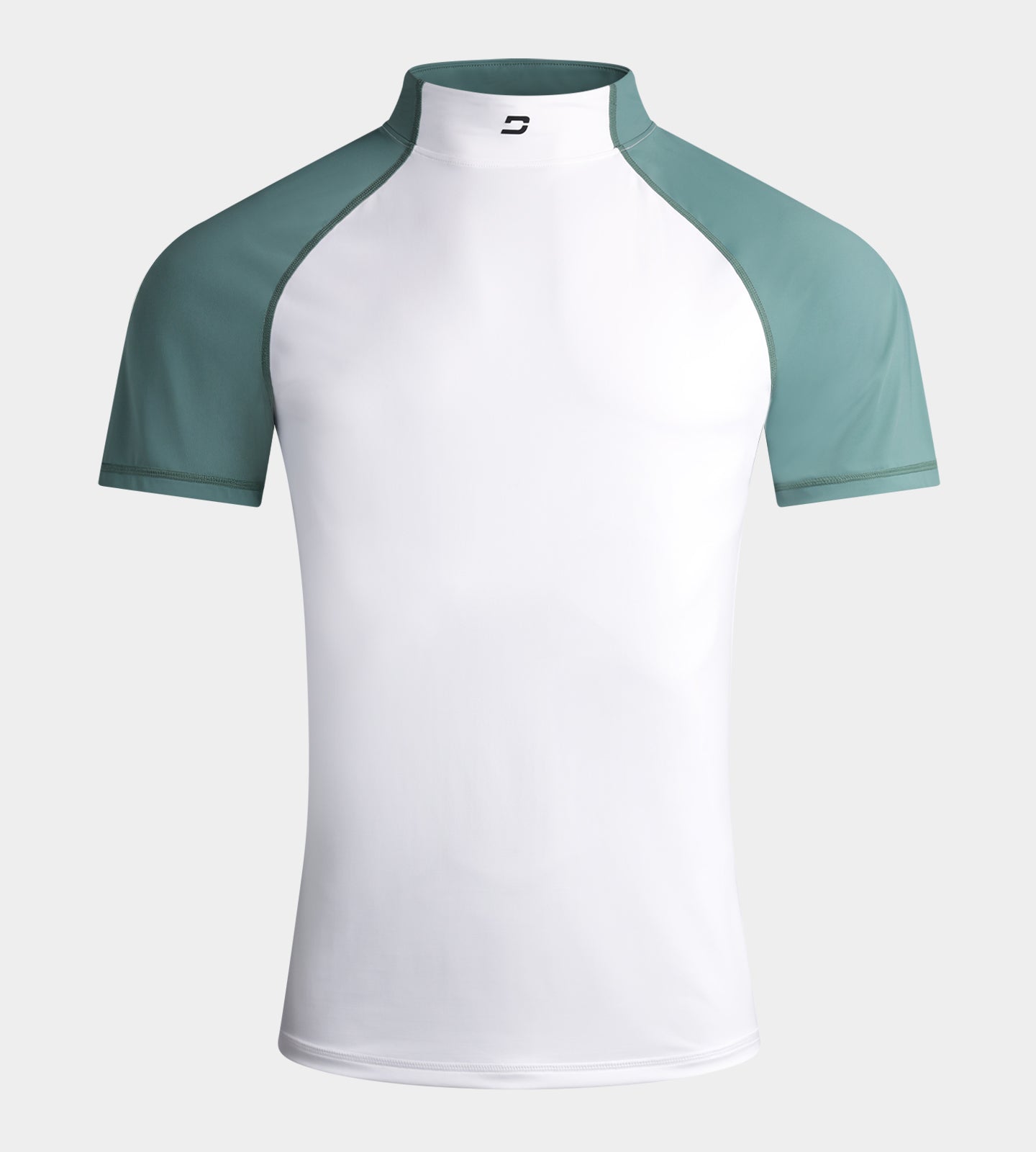 TEE TIGHT BASELAYER - SAGE/ WHITE