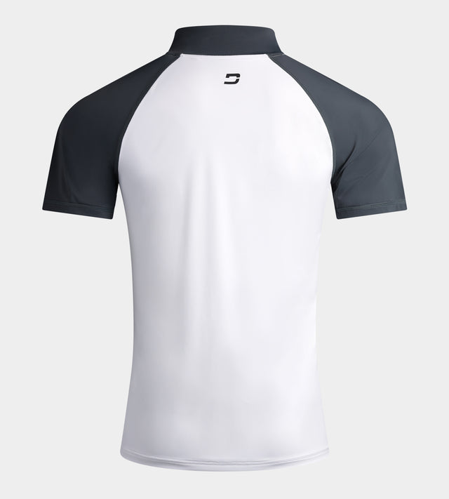 TEE TIGHT BASELAYER - CHARCOAL/ WHITE