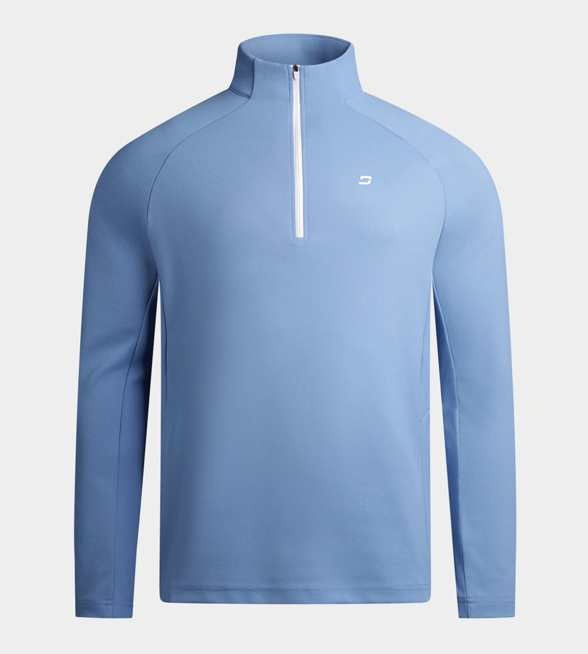 TERRY MIDLAYER - DENIM