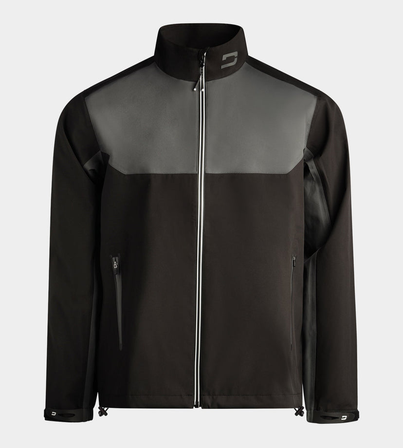 THUNDER RAIN JACKET - BLACK / GREY