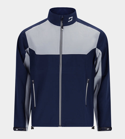 Thunder Rain Jacket in Navy | Waterproof Golf Suit | Druids