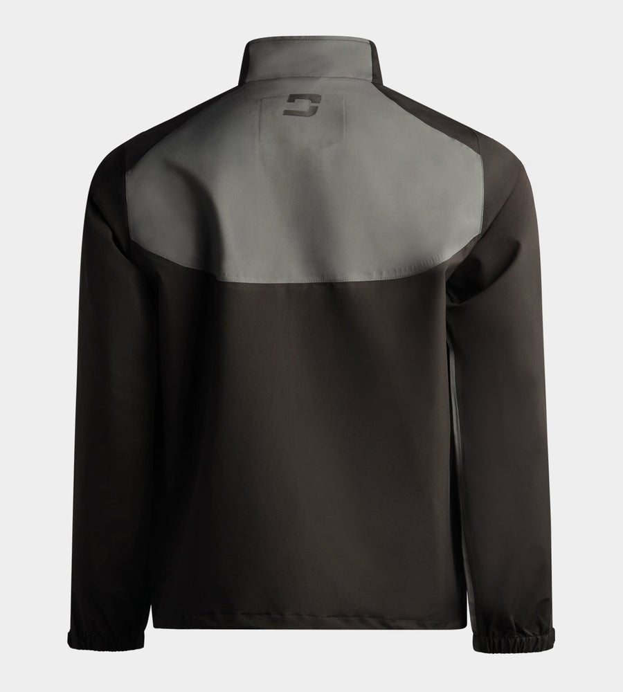 THUNDER RAIN JACKET - ZWART / GRIJS