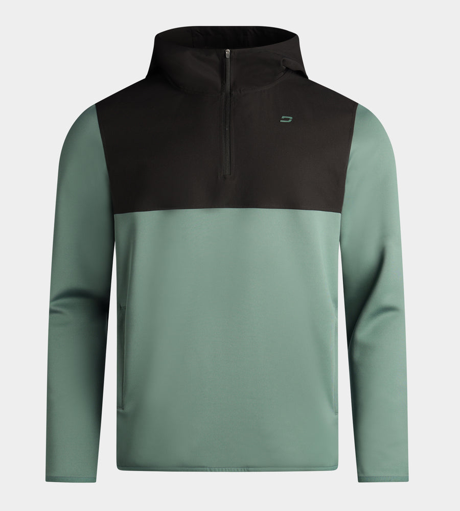 TOUR HOODIE - SAGE/BLACK