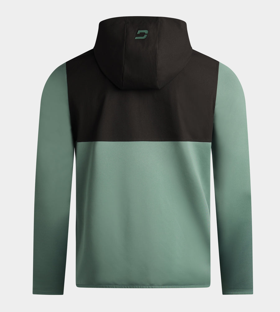 TOUR HOODIE - SAGE/BLACK