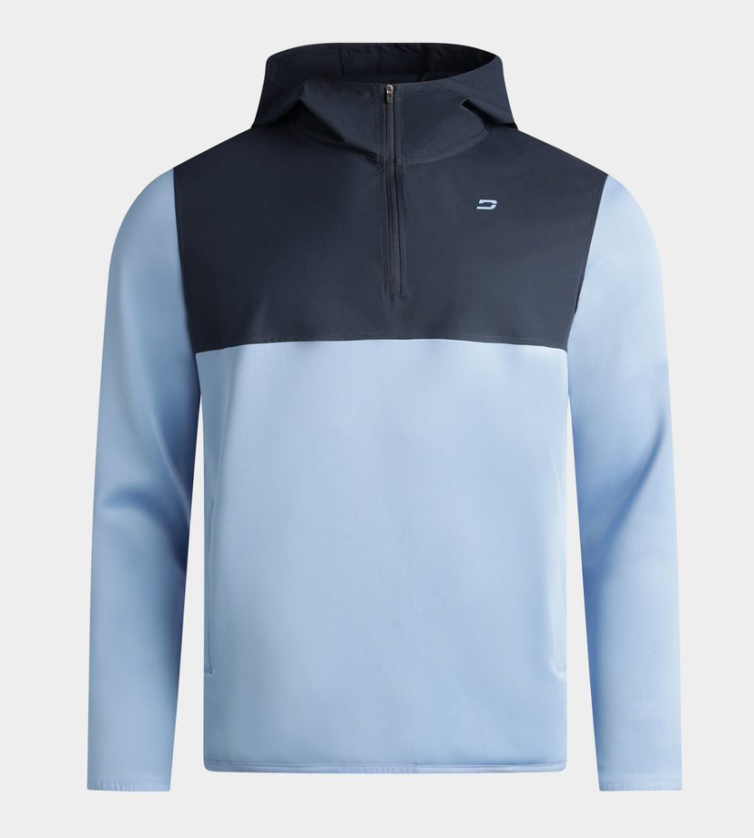 TOUR HOODIE - BLAUW/MARINEBLAUW