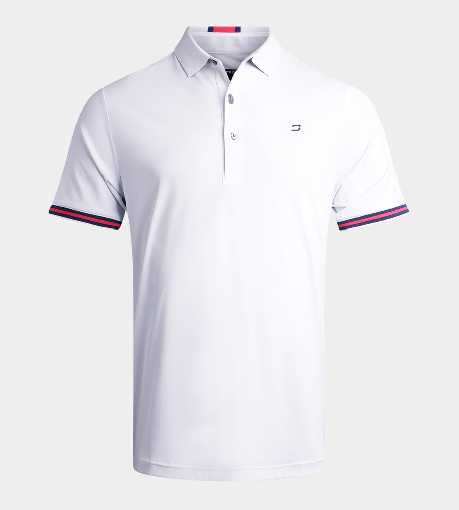 TOUR TEAM POLO - WHITE
