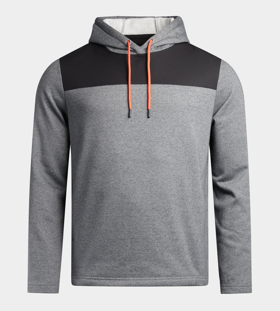 TRENDY HOODIE - BLACK/ORANGE