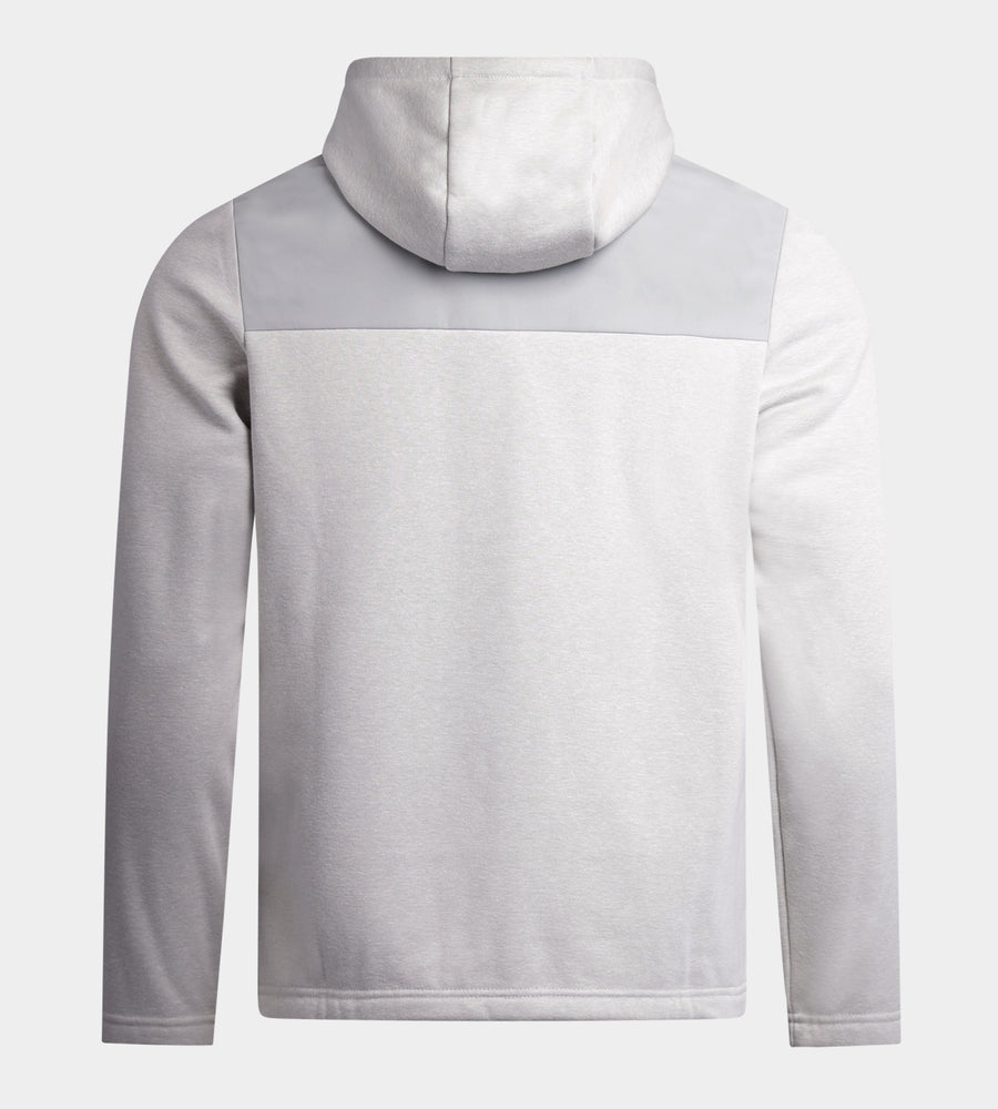 TRENDY HOODIE - WHITE/TEAL
