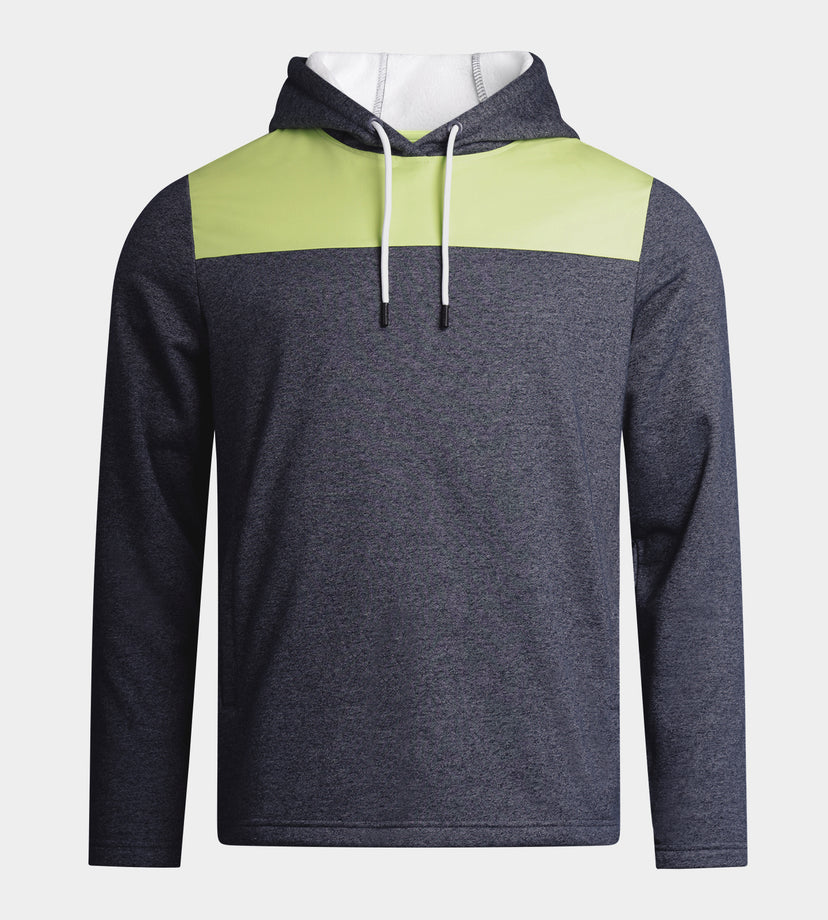 TRENDY HOODIE - LIMOEN/WIT