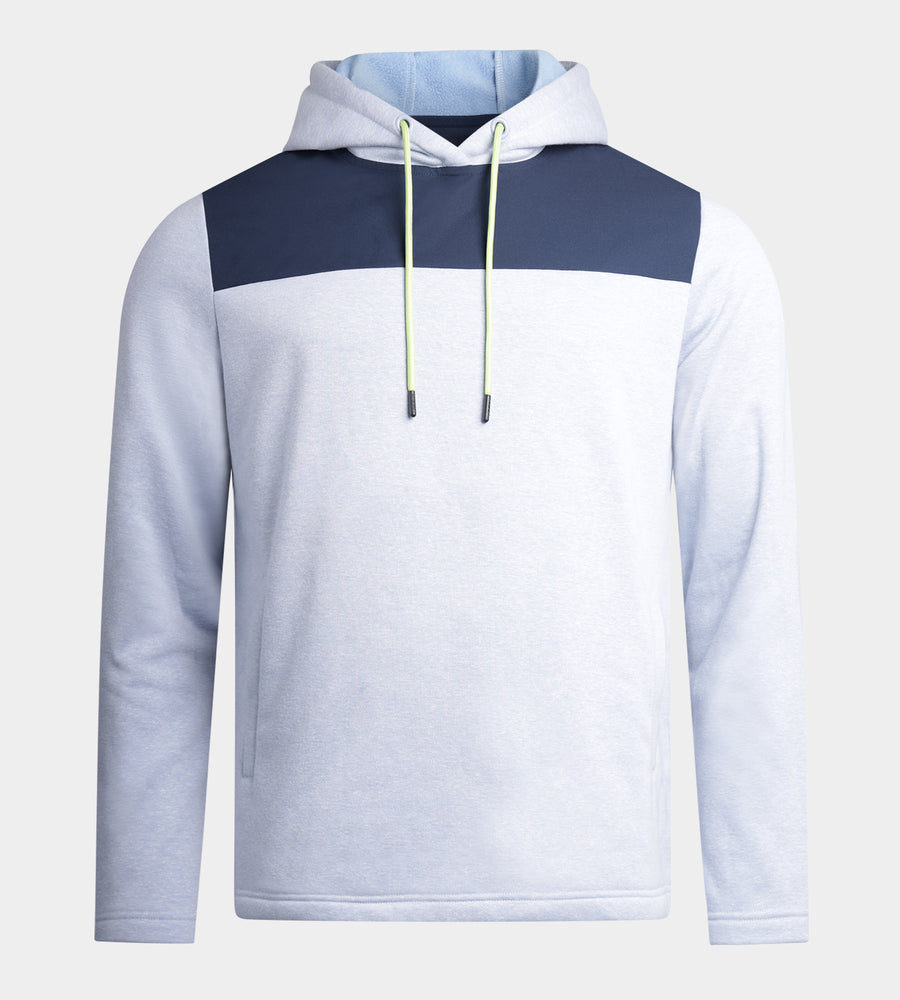 TRENDY HOODIE - BLUE/LIME