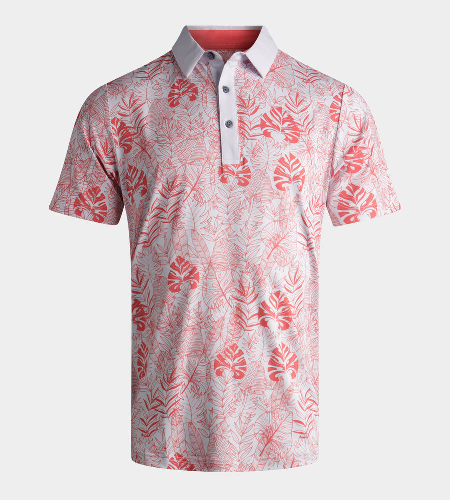 TROPICAL POLO - CORAL