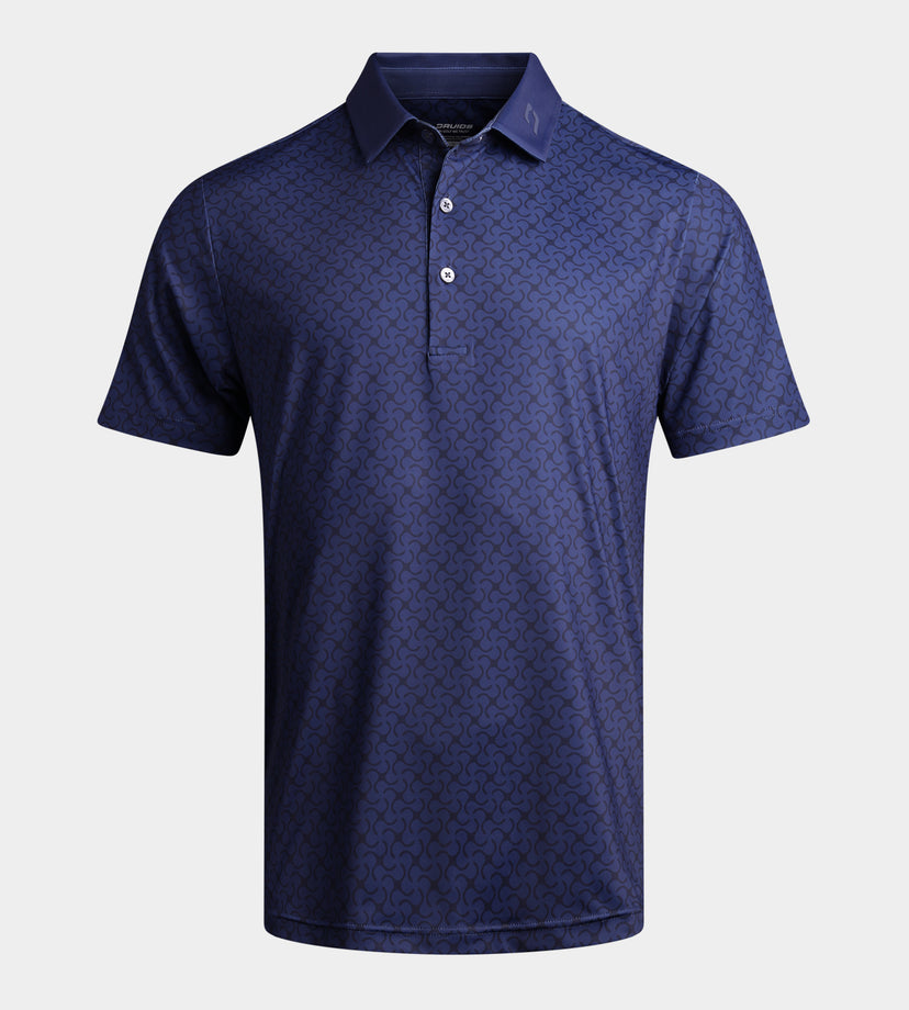 TWIST POLO - MARINE