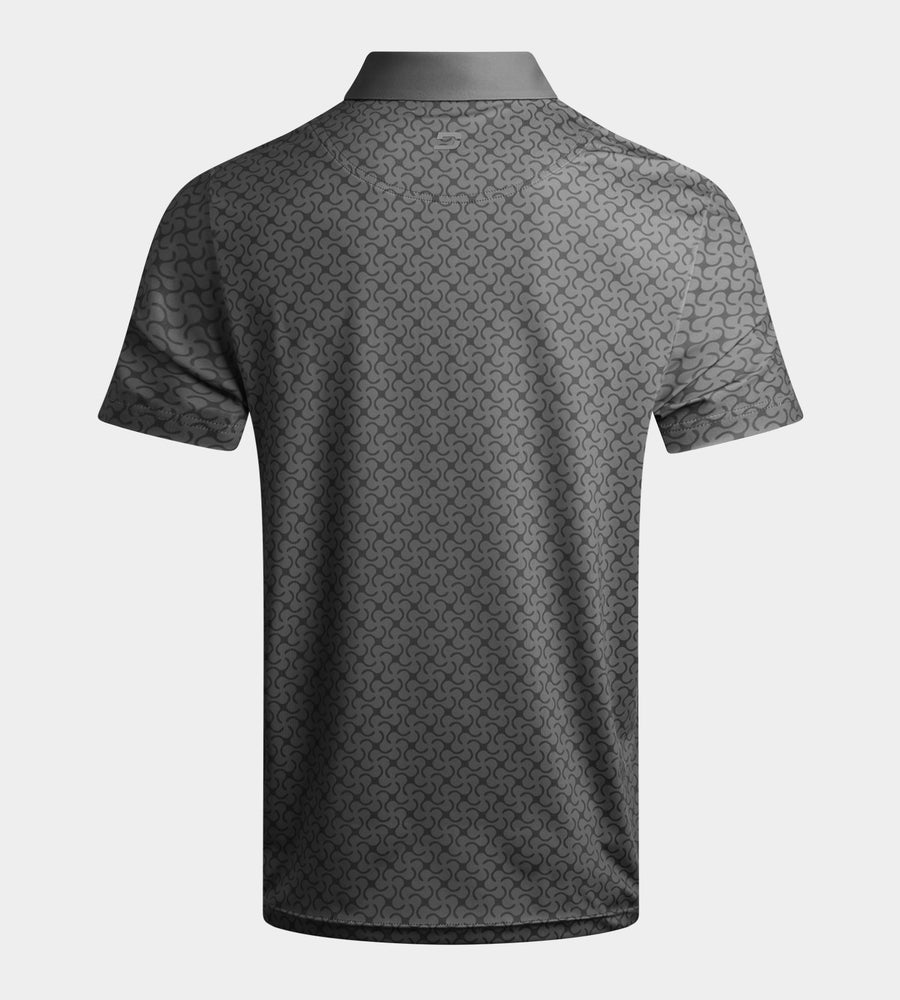TWIST POLO - CHARCOAL