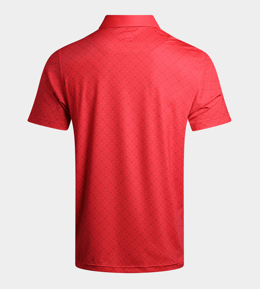 TWIST POLO - RED