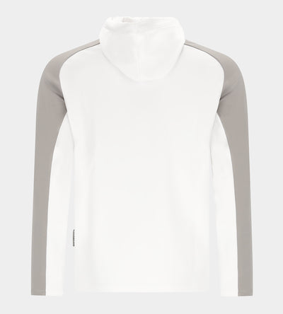 TWO TONE HOODIE 2.0 - WIT / GRIJS