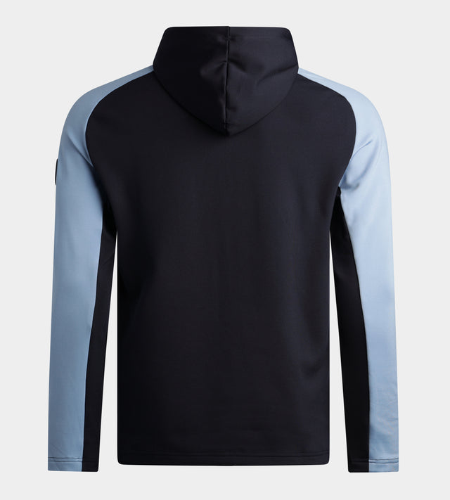 TWO TONE HOODIE - NAVY