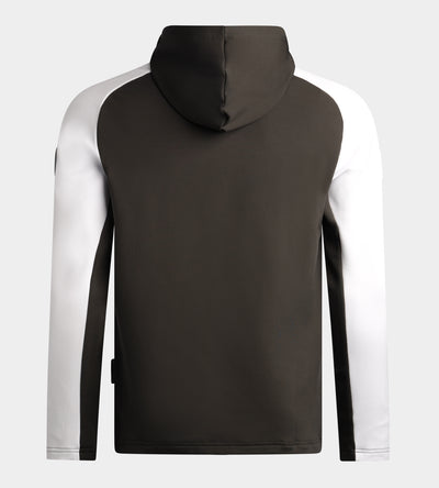 TWO TONE HOODIE - GRIJS