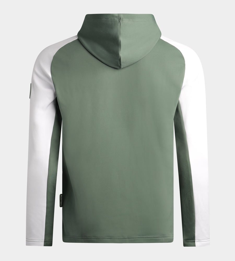 TWO TONE HOODIE - SALBEI