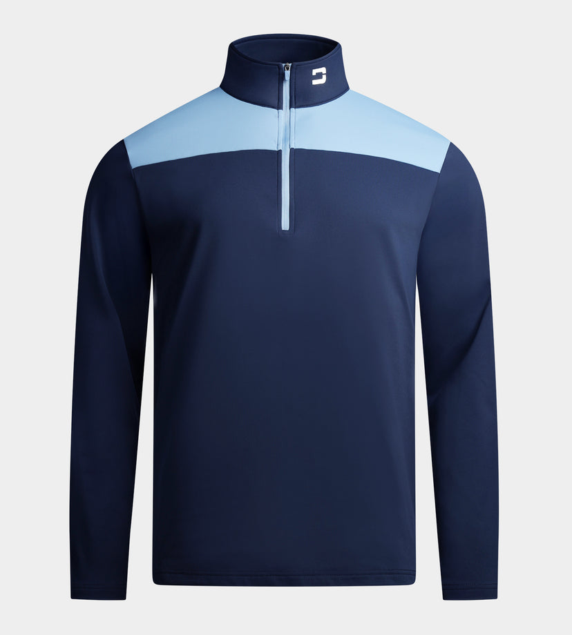 TWO-TONE MIDLAYER - NAVY