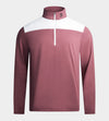 TWO-TONE MIDLAYER - MULBERRY