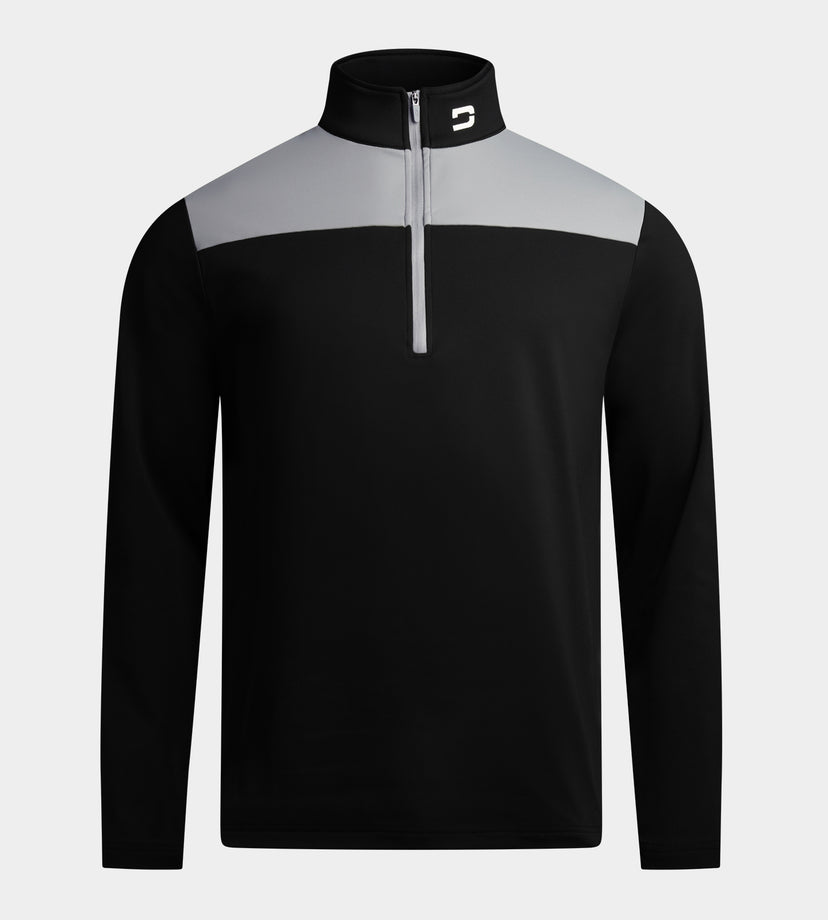 TWO-TONE MIDLAYER - BLACK