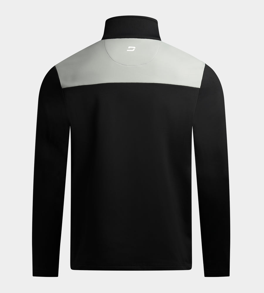 TWO-TONE MIDLAYER - BLACK